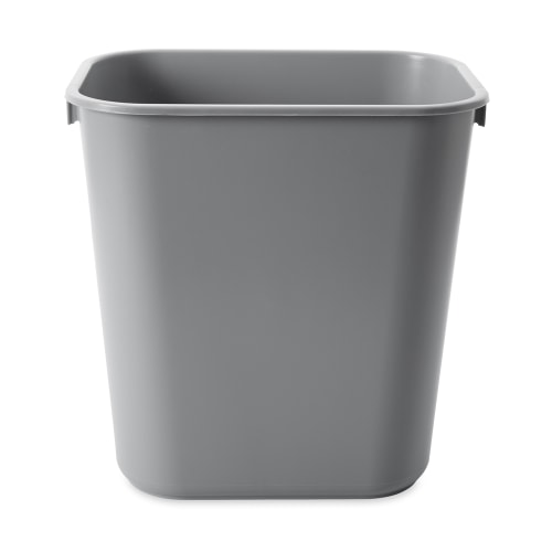 Rubbermaid® Soft Wastebasket Small 13 Quart, Gray